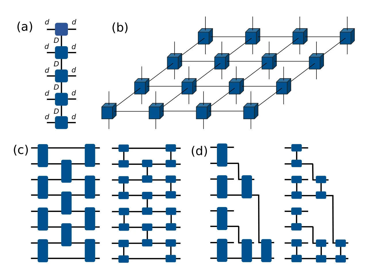 Figure 1 from Tensor Network Assisted Variational Quantum Algorithm